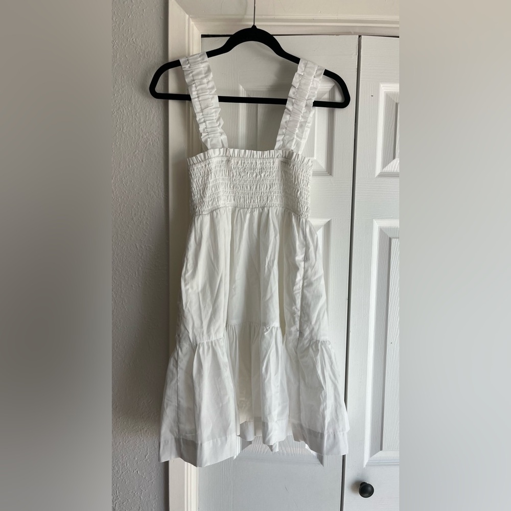 Abercrombie & Fitch Dresses Smocked Bodice Mini Dress - Picture 7 of 8